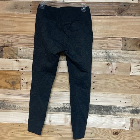 Banana Republic size Medium Charcoal Wide Waistband Thick Stretchy Leggings - Picture 5 of 6